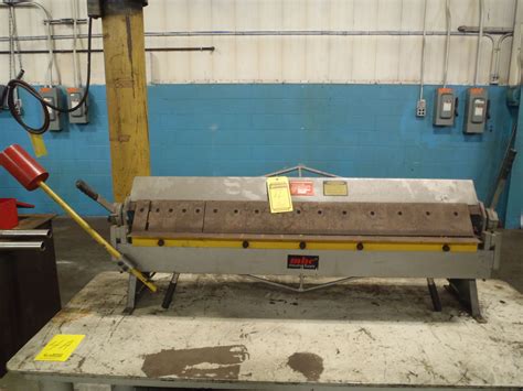 mhc industrial 48 sheet metal pan & box brake|Sheet Metal Brake, Box and Pan Brakes BB.